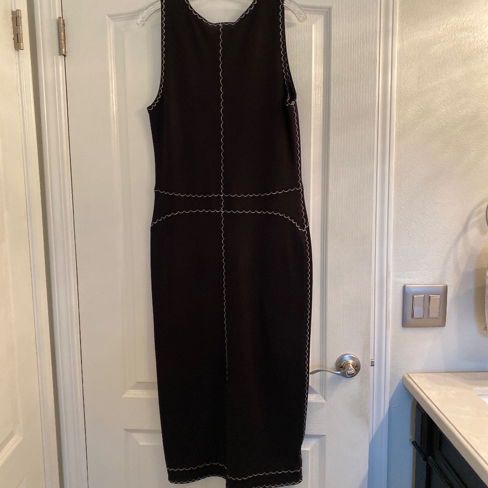 McQ NWT black sleeveless dress size XL